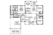 Country Style House Plan - 3 Beds 2 Baths 2714 Sq/Ft Plan #21-611 Floor 