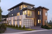 Contemporary Style House Plan - 5 Beds 5.5 Baths 4237 Sq/Ft Plan #1066-262 