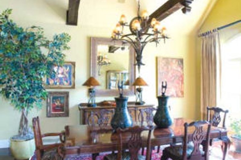 Home Plan - Photo 3 for European House Plan #17-628 - 3 bed, 3.5 bath