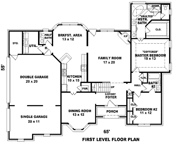 European Floor Plan - Main Floor Plan #81-962