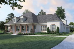 Traditional Exterior - Front Elevation Plan #1074-88