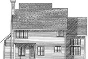 Traditional Style House Plan - 3 Beds 2.5 Baths 2262 Sq/Ft Plan #70-358 