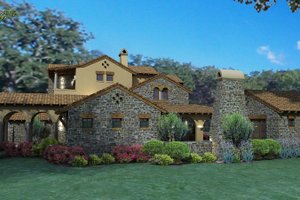 Photo for Mediterranean House Plan #120-163 - 4 bed, 3.5 bath