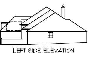 Exterior - Other Elevation for European House Plan #16-317 - 4 bed, 3.5 bath