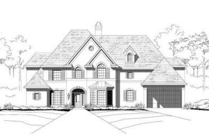 Traditional Exterior - Front Elevation Plan #411-226