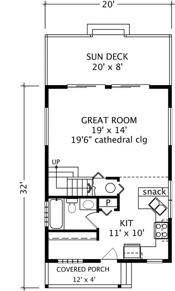 Home Plan - Country Floor Plan - Main Floor Plan #118-158