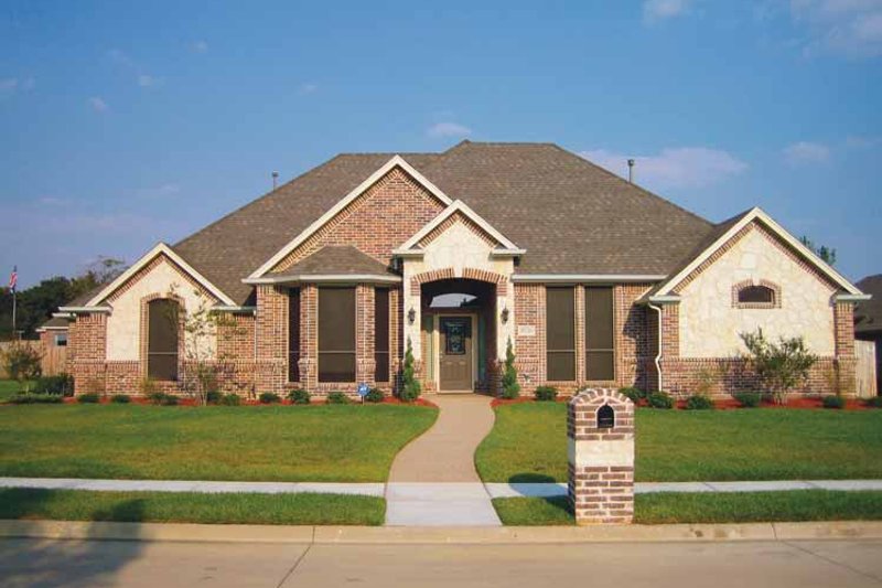 Home Plan - Exterior - Front Elevation 3 for Country House Plan #84-646 - 4 bed, 3 bath