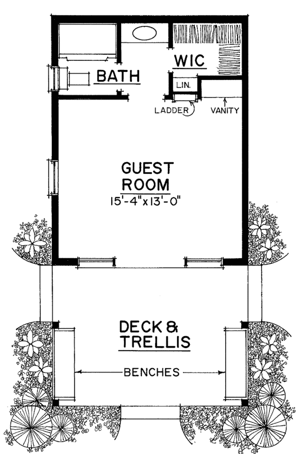 House Design - Country Floor Plan - Main Floor Plan #1016-72