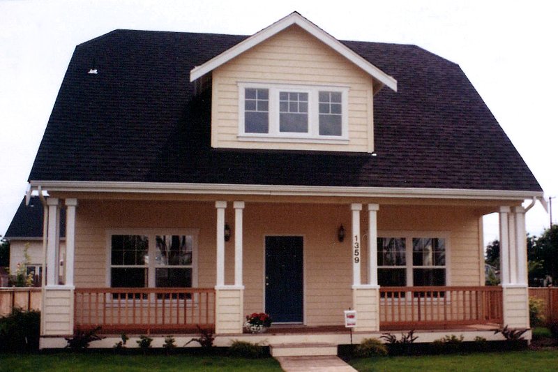 Dream House Plan - Cottage Exterior - Front Elevation Plan #124-306
