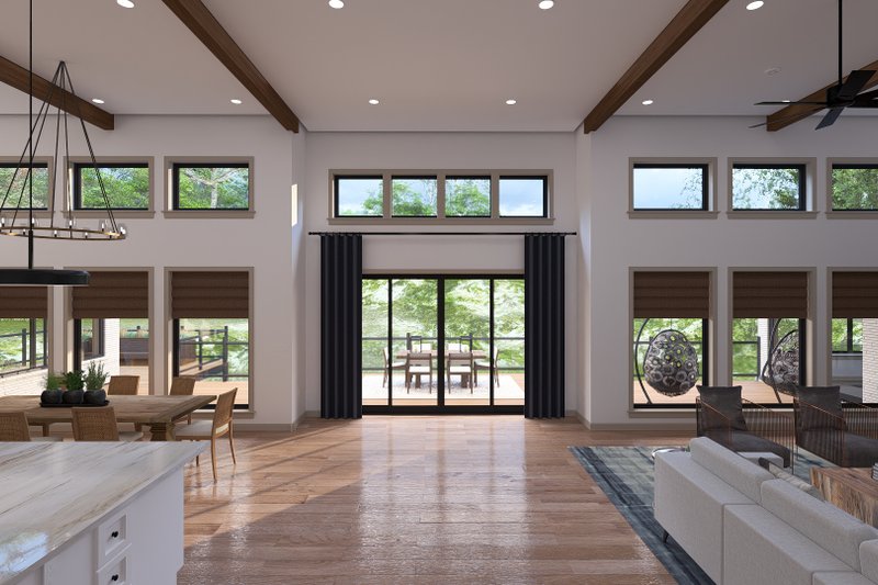 Home Plan - Interior - Family Room for Craftsman House Plan #1060-431 - 4 bed, 6 bath