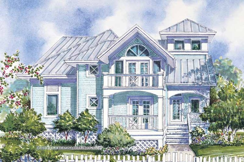 Home Plan - Country Exterior - Front Elevation Plan #930-62