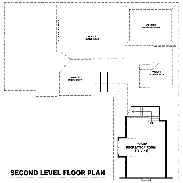 European Floor Plan - Other Floor Plan #81-989