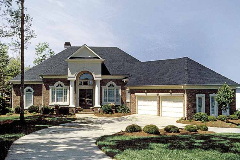 Dream House Plan - Colonial Exterior - Front Elevation Plan #453-563
