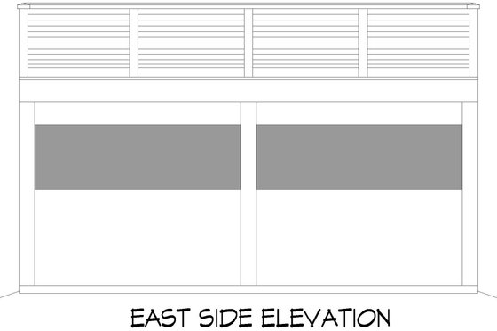 Exterior - Other Elevation 1 for Traditional House Plan #932-542, 0 bath
