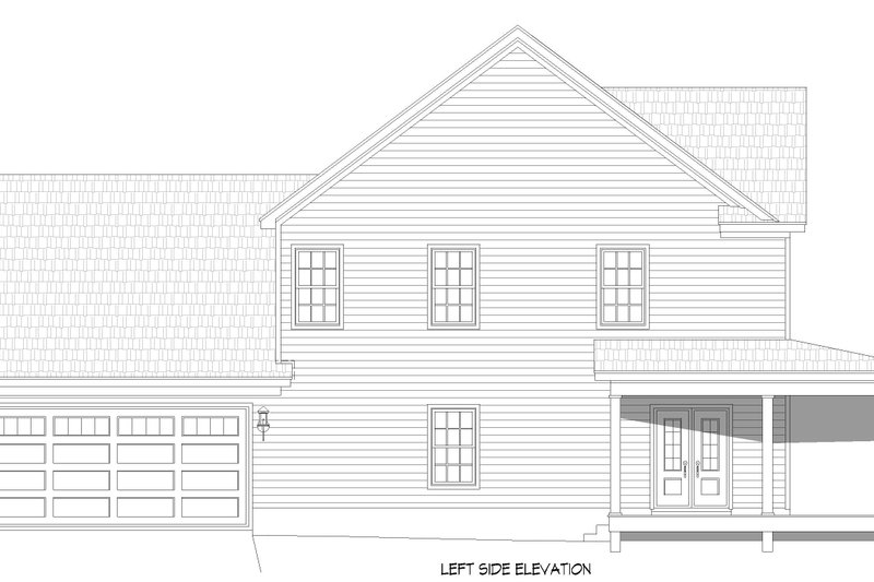 Home Plan - Exterior - Other Elevation for Farmhouse House Plan #932-1253 - 4 bed, 2.5 bath