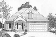 Traditional Style House Plan - 3 Beds 2.5 Baths 1776 Sq/Ft Plan #6-169 