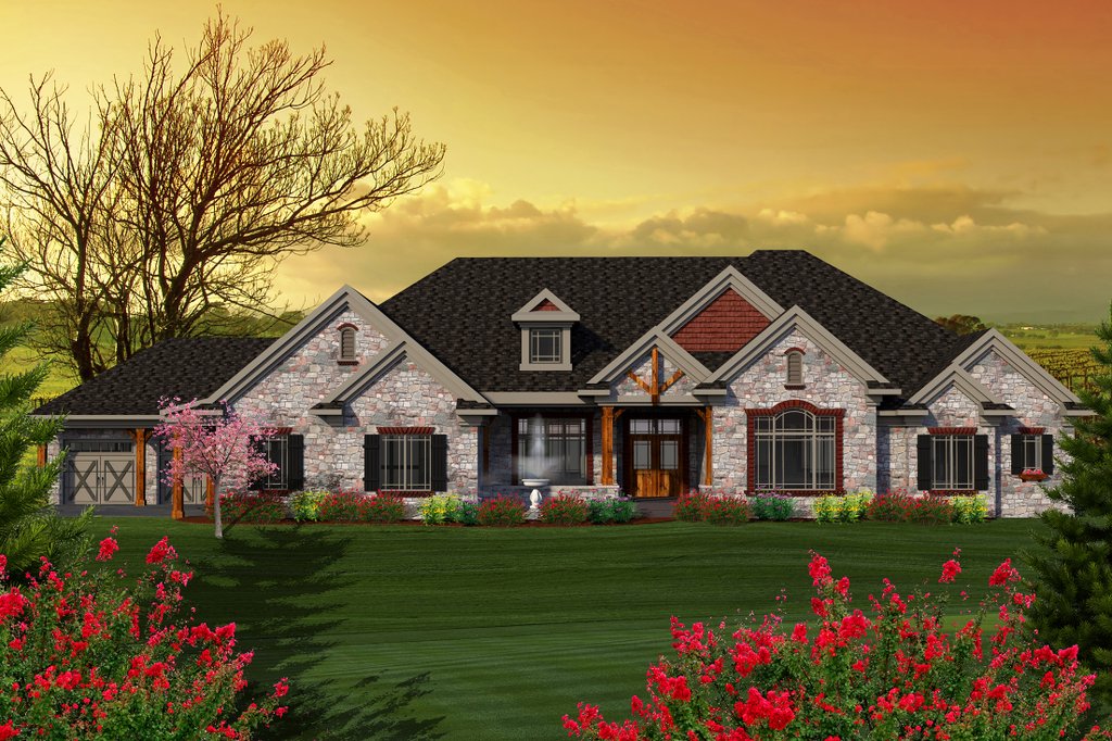 Luxury Ranch Style House