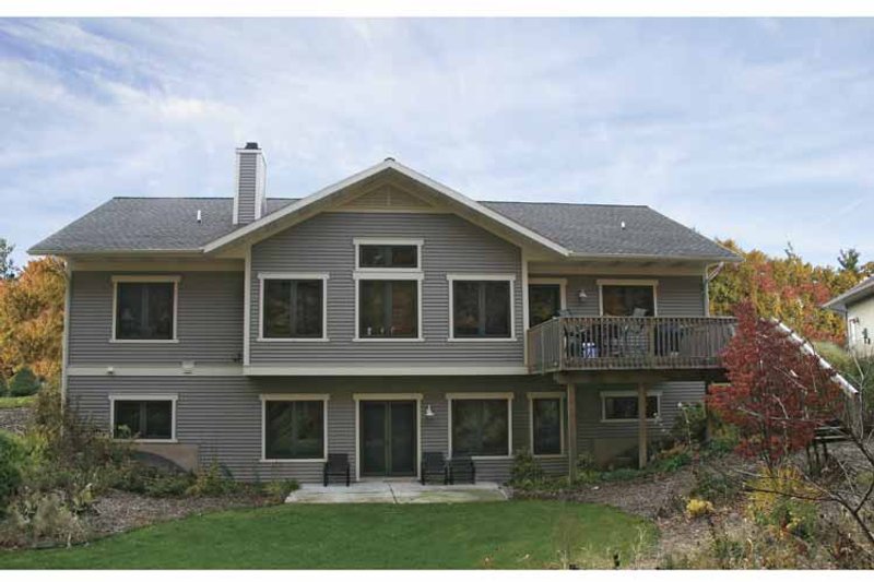 Home Plan - Exterior - Rear Elevation 1 for Craftsman House Plan #928-80 - 3 bed, 3.5 bath