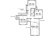 Traditional Style House Plan - 4 Beds 2.5 Baths 2441 Sq/Ft Plan #929-249 