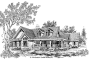 Country Style House Plan - 3 Beds 2 Baths 1815 Sq/Ft Plan #929-206 