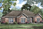 Ranch Style House Plan - 4 Beds 2 Baths 1863 Sq/Ft Plan #17-3175 