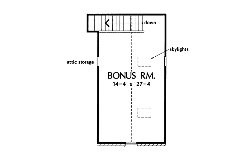 Home Plan - Floor Plan - Other Floor for Country House Plan #929-184 - 3 bed, 2.5 bath