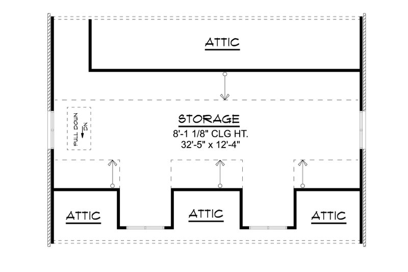 Architectural House Design - Floor Plan - Other Floor for Country House Plan #1064-461, 0 bath