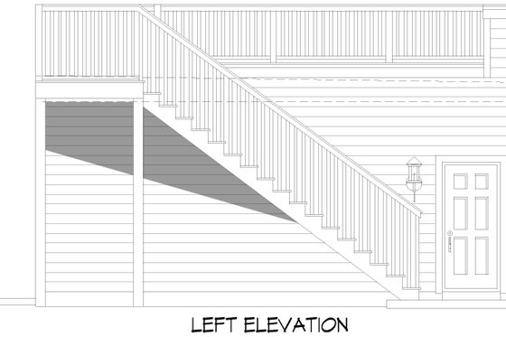 Exterior - Other Elevation for Contemporary House Plan #932-1097, 0 bath