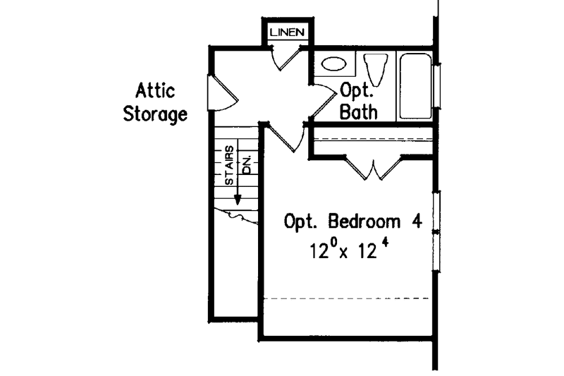 Dream House Plan - Floor Plan - Other Floor for Colonial House Plan #927-603 - 3 bed, 2.5 bath