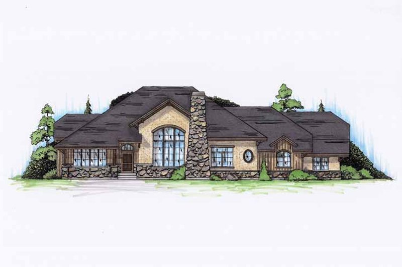Dream House Plan - Cottage Exterior - Front Elevation Plan #945-130