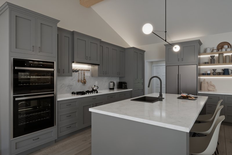 Dream House Plan - Interior - Kitchen 1 for Country House Plan #1089-50 - 3 bed, 2.5 bath