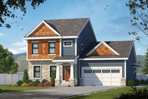 Traditional Exterior - Front Elevation Plan #20-2516
