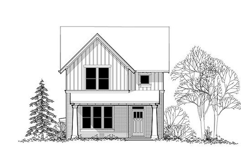 House Design - Exterior - Front Elevation 3 for Craftsman House Plan #48-493 - 3 bed, 2.5 bath