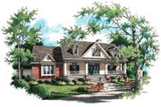 Country Style House Plan - 3 Beds 2 Baths 1800 Sq/Ft Plan #45-338 