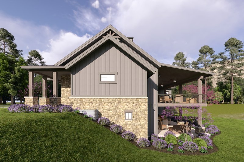 Home Plan - Exterior - Other Elevation 1 for Farmhouse House Plan #1069-41 - 3 bed, 2.5 bath