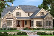 Farmhouse Style House Plan - 4 Beds 3.5 Baths 2836 Sq/Ft Plan #927-1000 