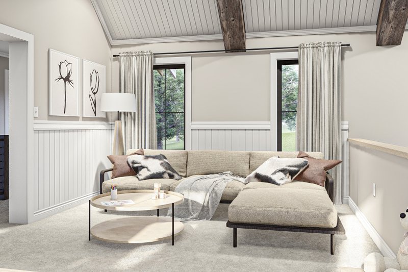 Architectural House Design - Interior - Other for Farmhouse House Plan #455-208 - 2 bed, 2 bath