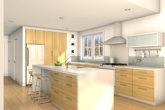 Interior - Other 2 for Cabin House Plan #497-47 - 3 bed, 2 bath