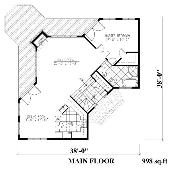 Dream House Plan - Traditional Floor Plan - Main Floor Plan #138-340