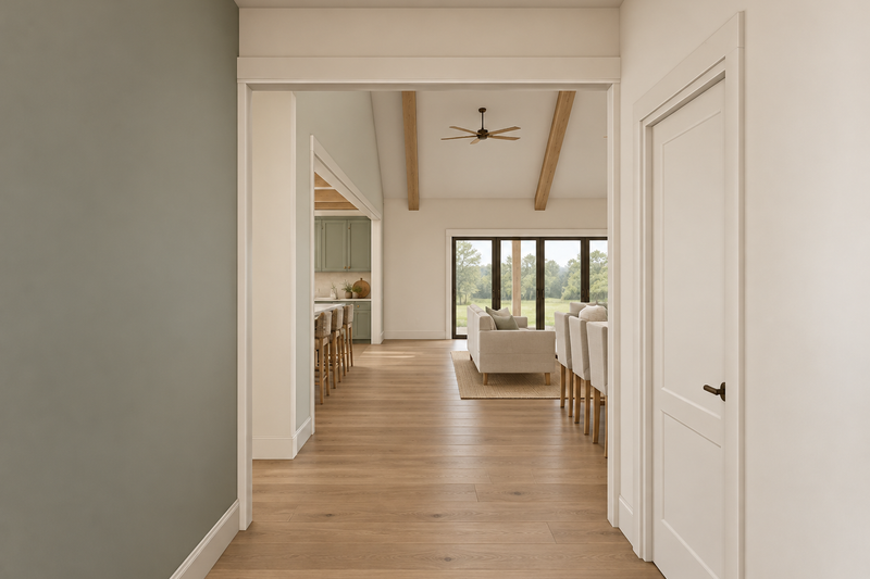 House Blueprint - Interior - Other for Farmhouse House Plan #923-520 - 4 bed, 3 bath