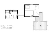 Modern Style House Plan - 3 Beds 3 Baths 2272 Sq/Ft Plan #497-56 