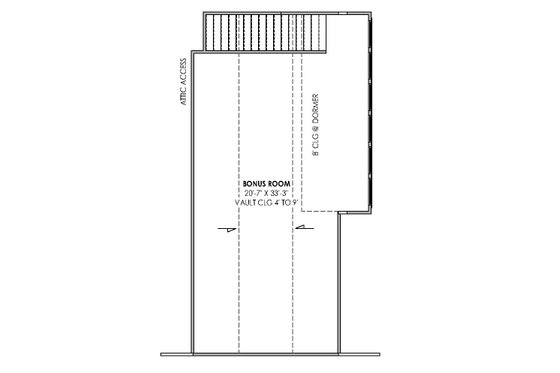 Floor Plan - Upper Floor for Farmhouse House Plan #1096-26 - 4 bed, 4.5 bath