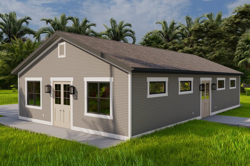 House Design - Exterior - Other Elevation for Traditional House Plan #1060-310, 0 bath