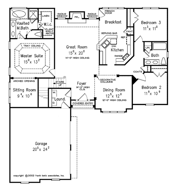 Dream House Plan - Country Floor Plan - Main Floor Plan #927-739