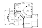 Craftsman Style House Plan - 4 Beds 3.5 Baths 3715 Sq/Ft Plan #132-464 
