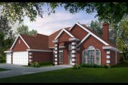 Traditional Style House Plan - 4 Beds 3 Baths 2587 Sq/Ft Plan #65-370 