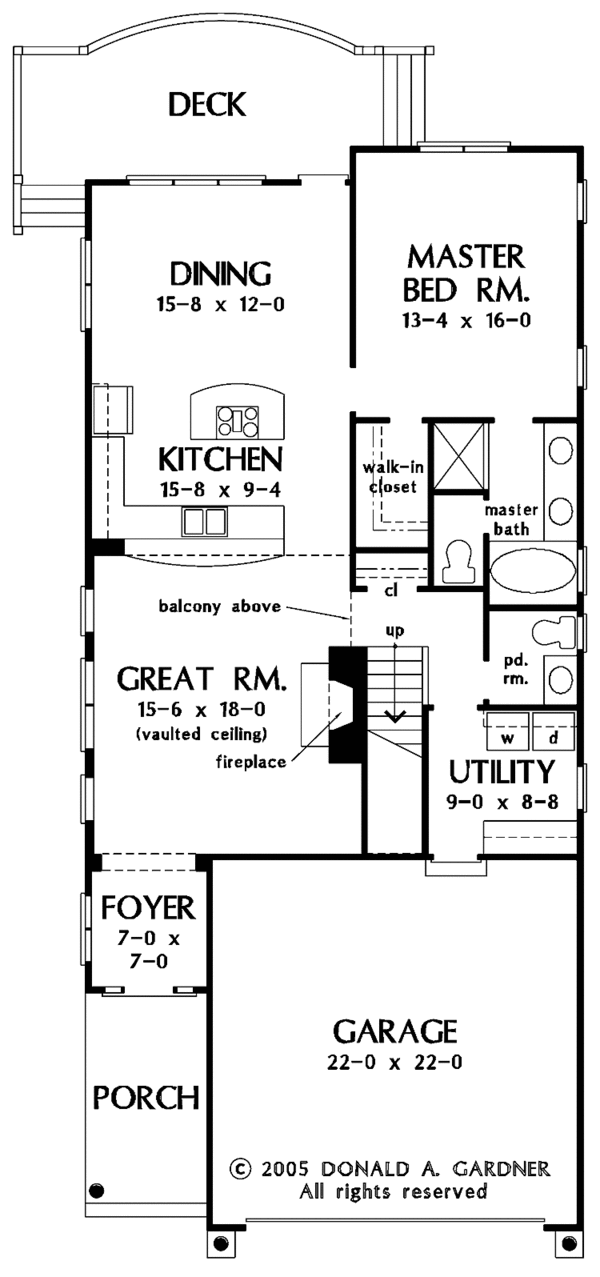 Dream House Plan - Country Floor Plan - Main Floor Plan #929-762