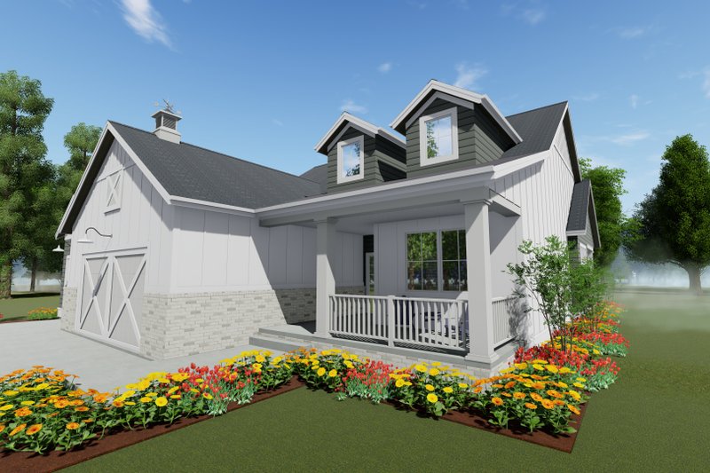 House Plan Design - Exterior - Other Elevation for Traditional House Plan #1069-26 - 2 bed, 2 bath