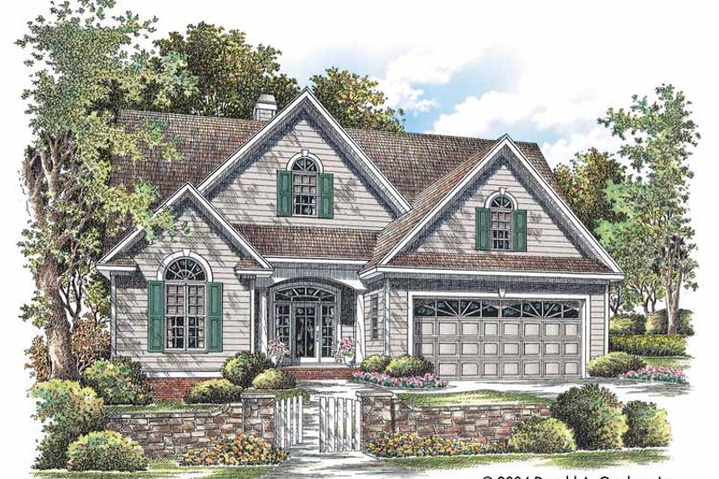Home Plan - Ranch Exterior - Front Elevation Plan #929-725