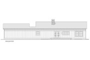 Cottage Style House Plan - 3 Beds 2 Baths 1642 Sq/Ft Plan #1114-57 Exterior 